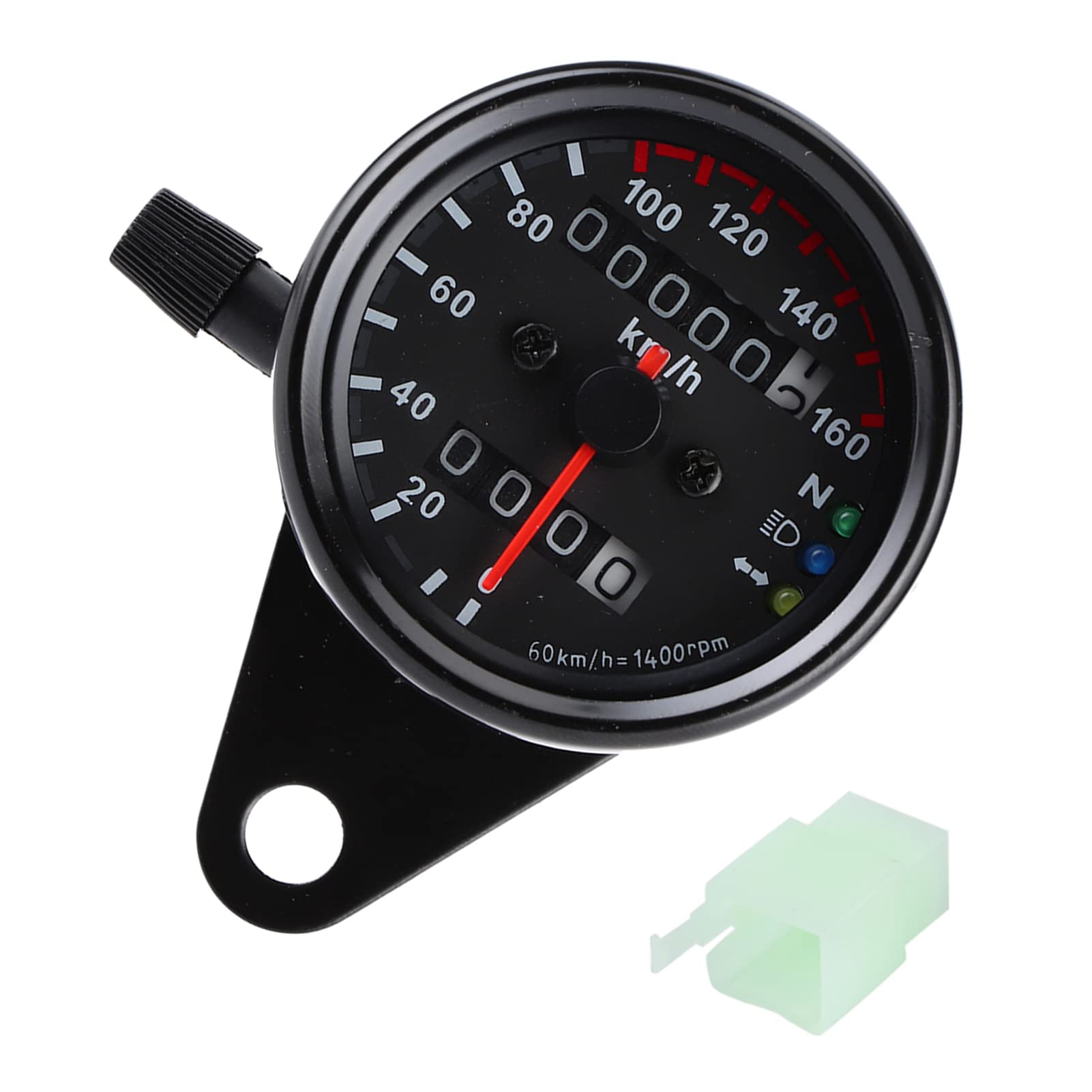 Amazon.co.jp: VGEBY1 LED ミニ スピードメーター インジケーター 機械