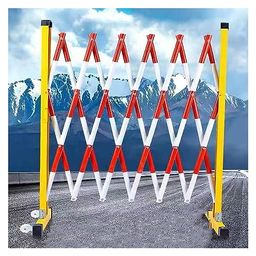 Clôture de sécurité extensible pour restreindre l'accès aux zones de chantier