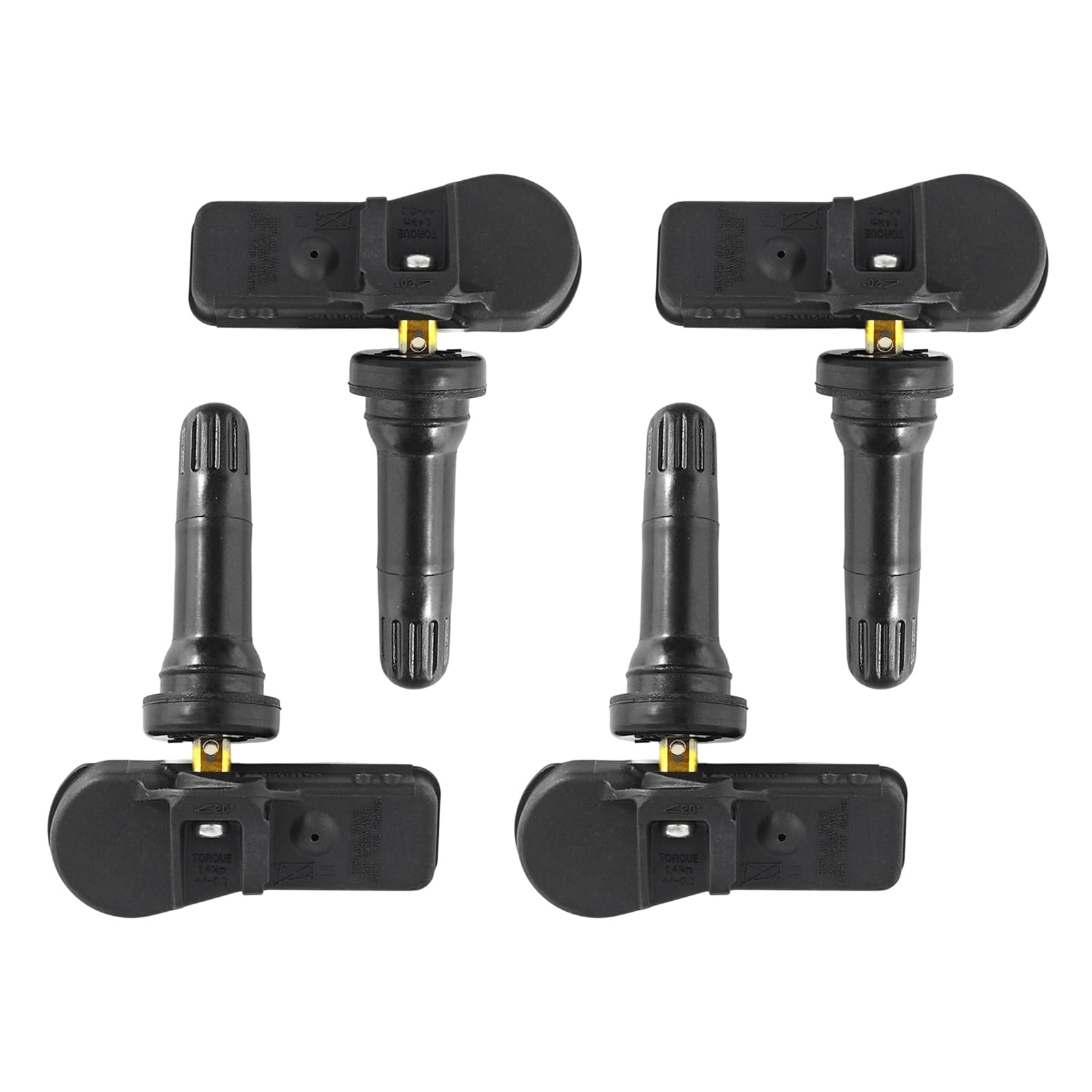4 Pièces A4479050500 Capteur de Pression des Pneu Compatible avec Mercedes-Benz Marco Polo V-Class W447 Viano W639 Vito EQV Metris, A4479051704, Capteurs Tpms RDKS, Capteurs de la Pression des Pneus