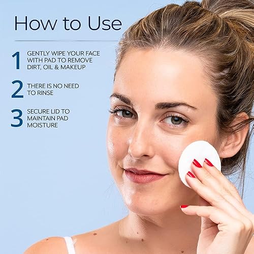 Miniatura 5 de Plexaderm Restablecer y reponer almohadillas con ácido hialurónico eliminar la suciedad, el aceite y el maquillaje e hidratar la piel