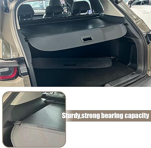 Miniatura 4 de Cubierta de carga para Mazda CX50, cubierta de carga trasera retráctil compatible con Mazda CX-50 2023 2024 2025 Cubierta de seguridad para maletero