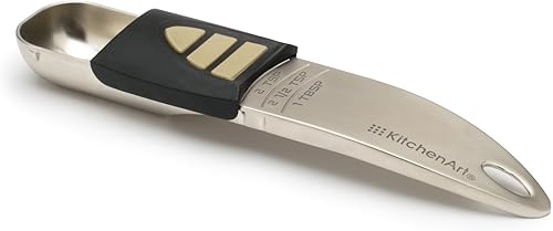 Miniatura 4 de KitchenArt Pro Adjust-A-Cucharada, satén, multicolor y Pro Mini Adjust-A-Cup, satén