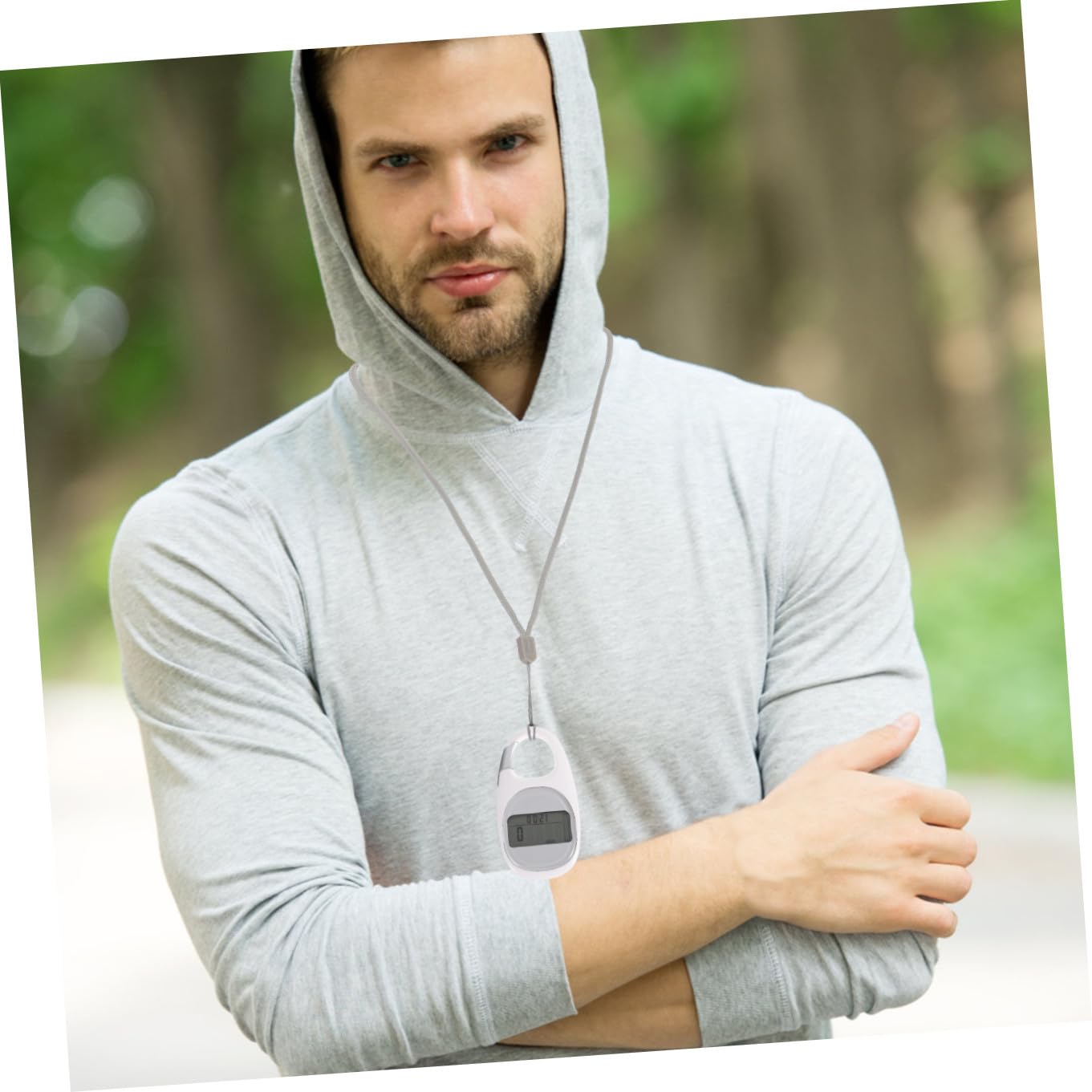 TOYANDONA Podomètre Tracker De Poignet Compteur De Pas Suivi des Pas Montre Compteurs Nombre Étanche Marche Compteur De Calories Accessoires pour l'escalade Blanc