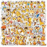 キリン 麒麟 アフリカ大陸 動物園 シール ステッカー (50枚HY1)