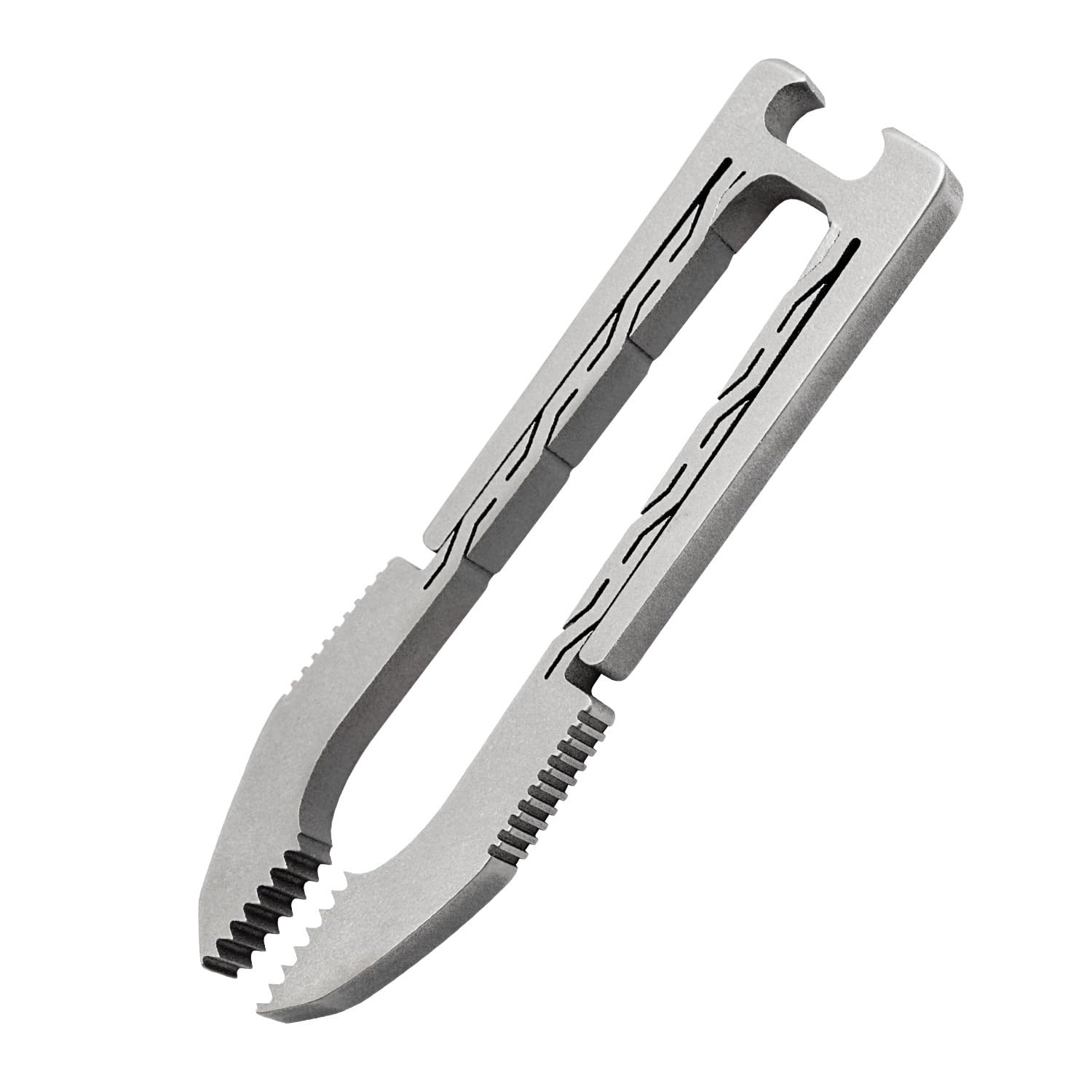 Aircraft Metal Tweezers for Eyebrow Grooming Outdoor Travel Hiking Camping Lightweight Multifunctional Tool Precisions Grip Alloy Tweezers