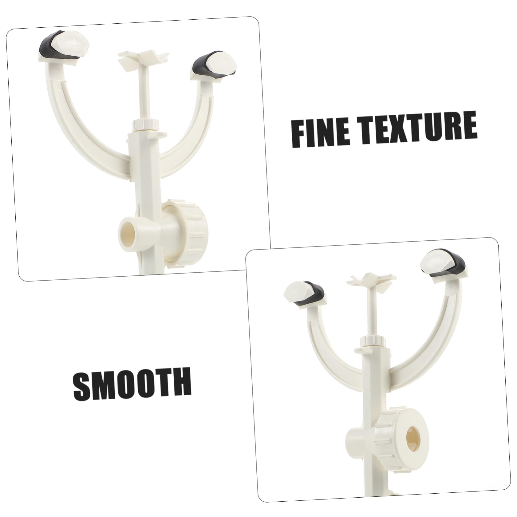 ERINGOGO Double Buret Clip Lightweight Titration Clamp for Laboratory Use Securely Holds Burettes Without Obstructing Scales for Classroom and Science Experiments