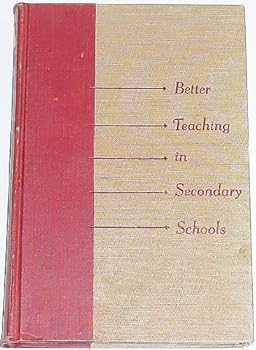 Hardcover Better Teaching in Secondary Schools Book