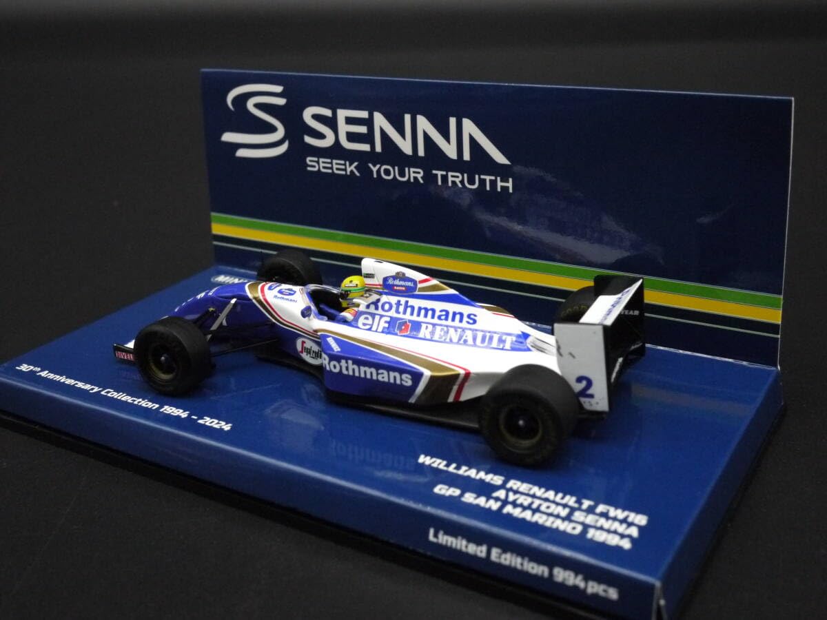 Amazon.co.jp: 1:43 Minichamps ウィリアムズ FW16 ラストレース A