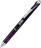 Pentel Caneta Gel Energel Black Colors Collection 05mm Preta Bordô SM/BLN75A2-VA