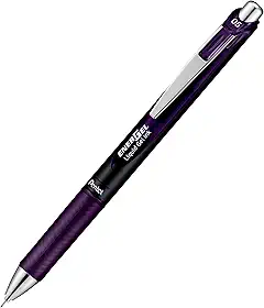 Pentel Caneta Gel Energel Black Colors Collection 0.5mm Preto Bordô SM/BLN75A2-VA