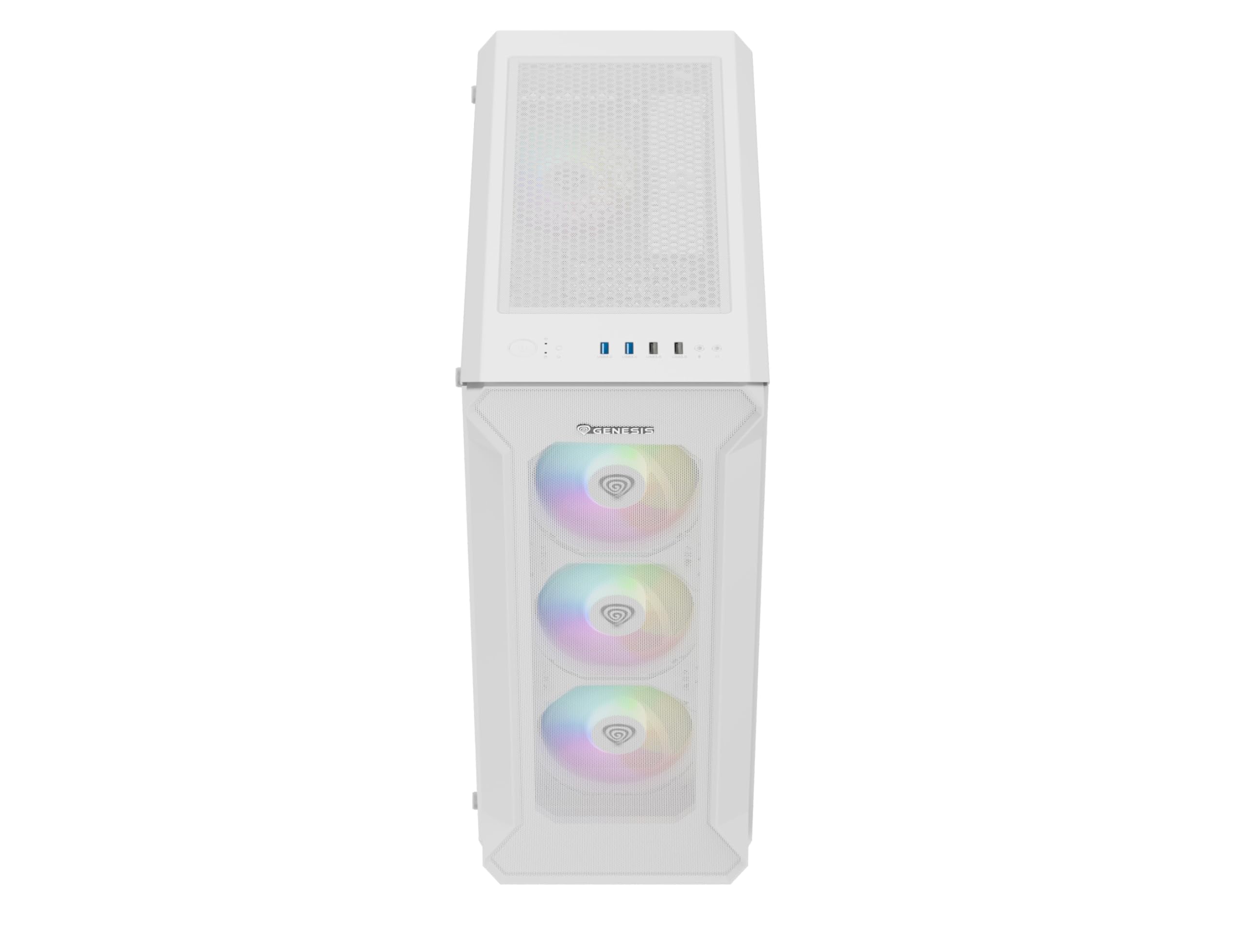 Genesis CAJA PC Gaming IRID 505 ARGB White NPC-1872