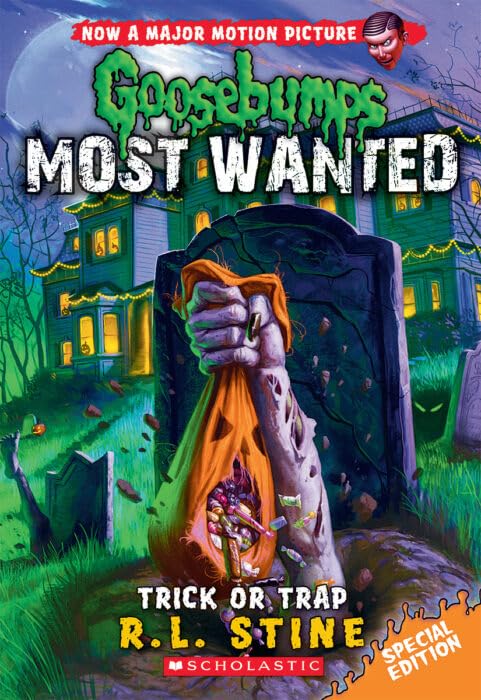 Goosebumps Most Wanted: Special Edition 4-Book Set by R.L. Stine - Zombie Halloween, The 12 Screams of Christmas, Trick or Trap, The Haunter - Thrilling Children's Horror Collection - Image 4