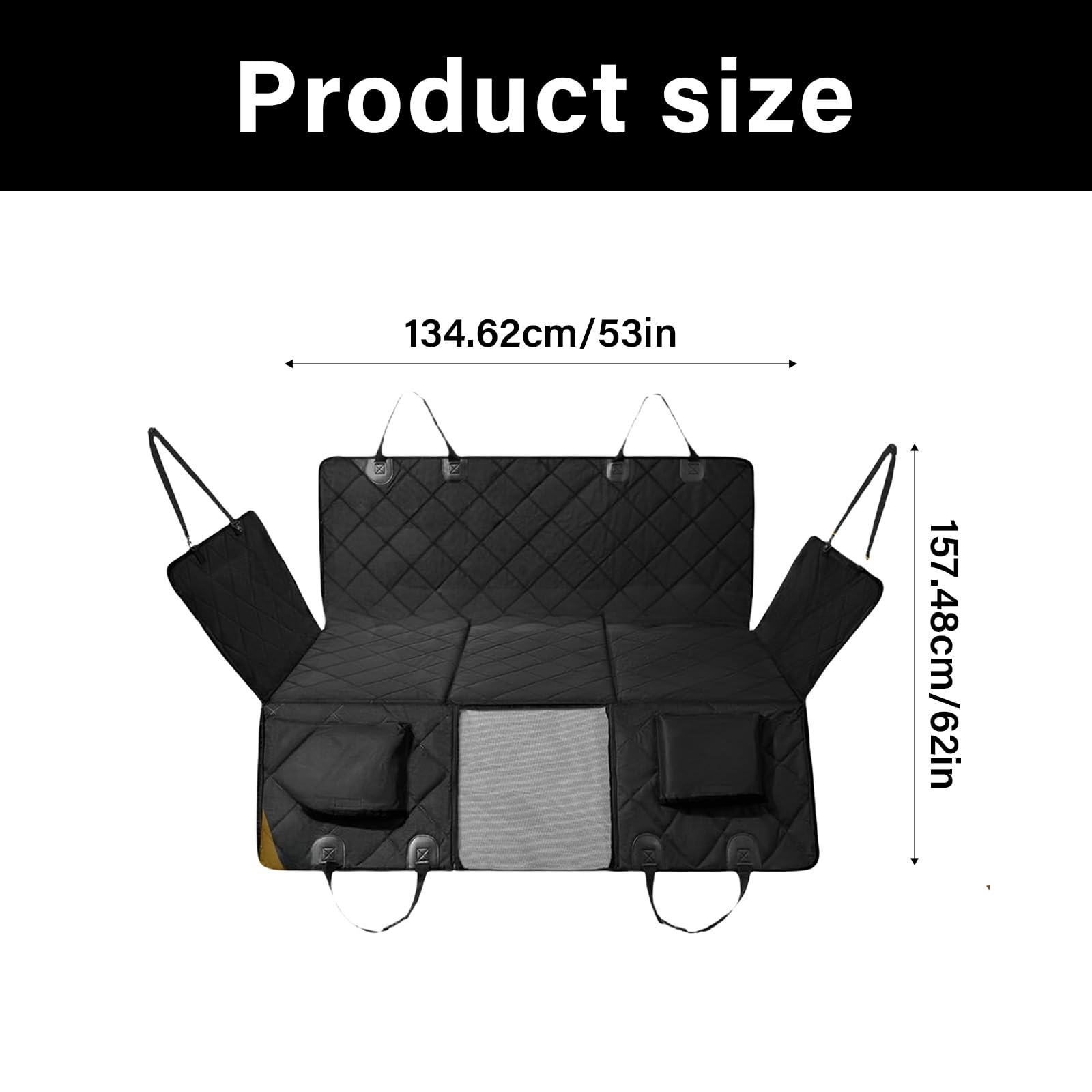 Protector impermeable para mascotas, protector contra arañazos para perros, para la mayoría de vehículos, panel de protección contra arañazos para coche