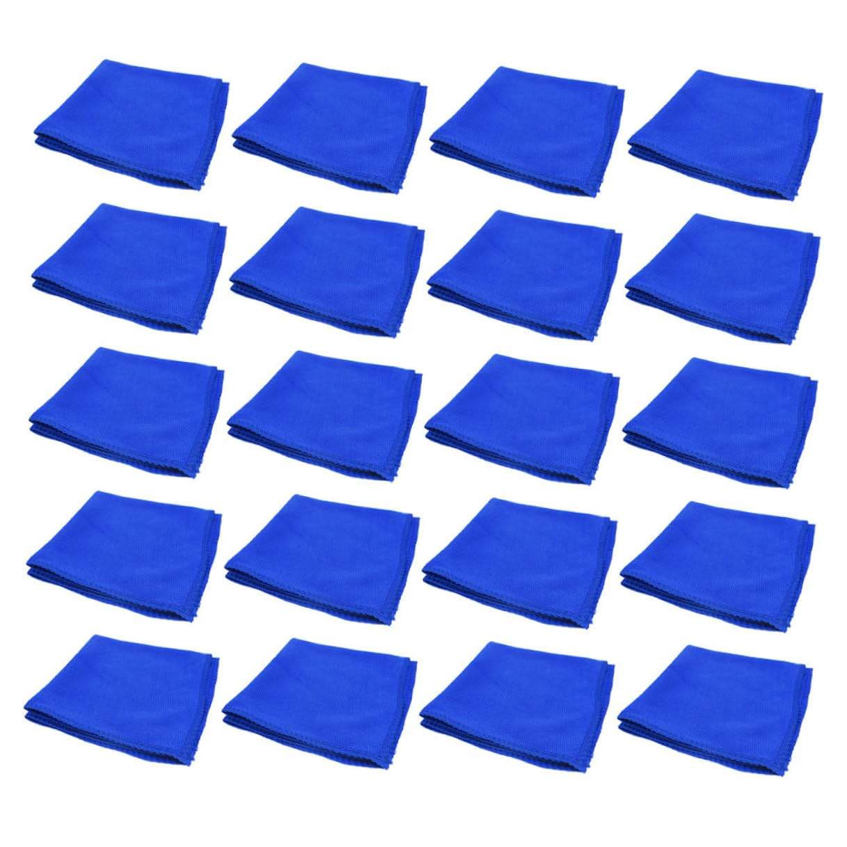 Microfibre voiture absorbante lot de 50 serviettes séchage sans trace