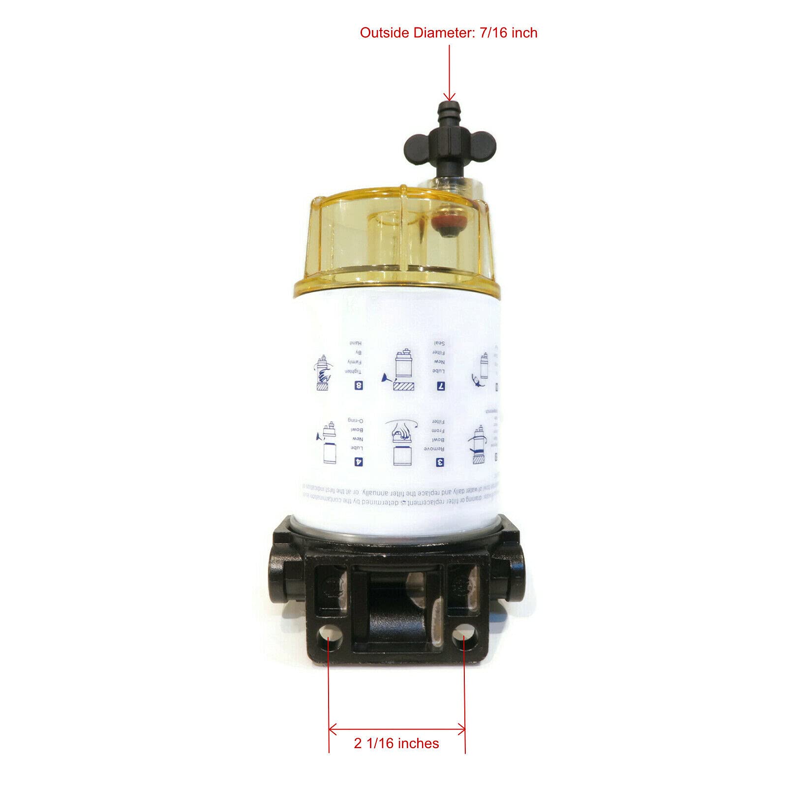 Amazon.com: The ROP Shop | Water Separating Fuel Filter Kit for 