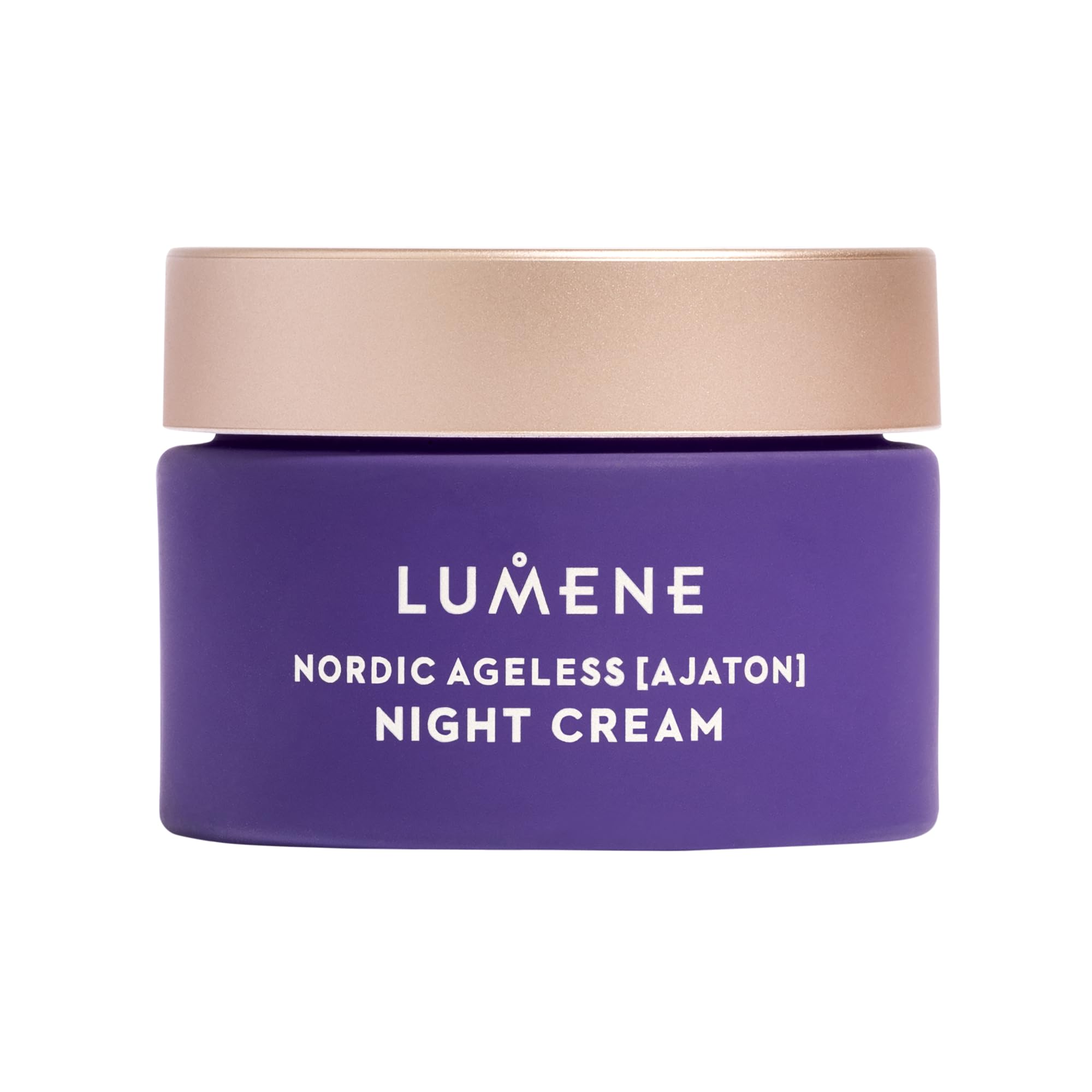 LUMENE Nordic Ageless [AJATON] Radiant Youth Night Cream | Verjüngt und regeneriert die Haut über Nacht | Mit nordischem Birkensaft und Antioxidantien für straffere, jugendlich aussehende Haut | 50 ml