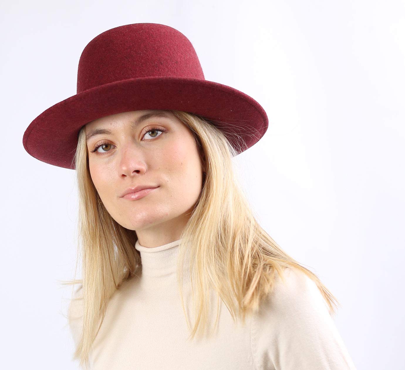 Chapeau Melon Pliable, imperméable, Large Bord, Homme ou Femme Nude Poète
