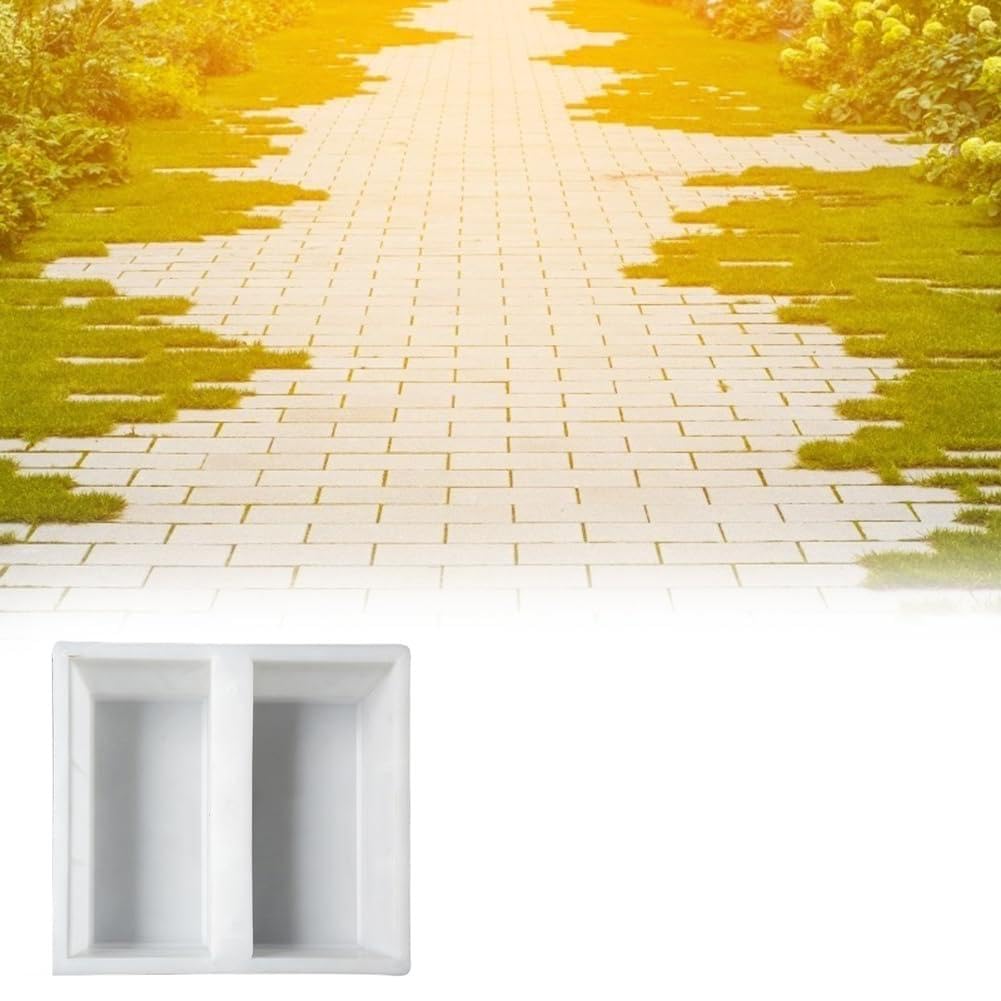 White Diy Home Garden Path Road Paving Lightweight Corridor Concrete Driveway Stone Path For Garden Yard Parts