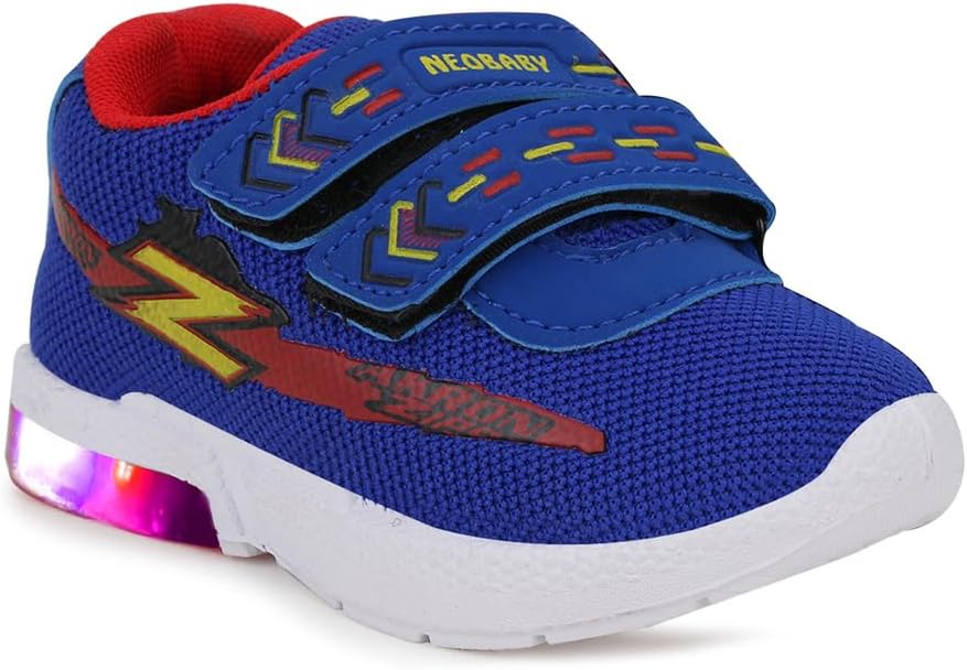 NEOBABYFashion LED Lighting Shoes for Kids 9 Months to 6 Years Boys & Girls