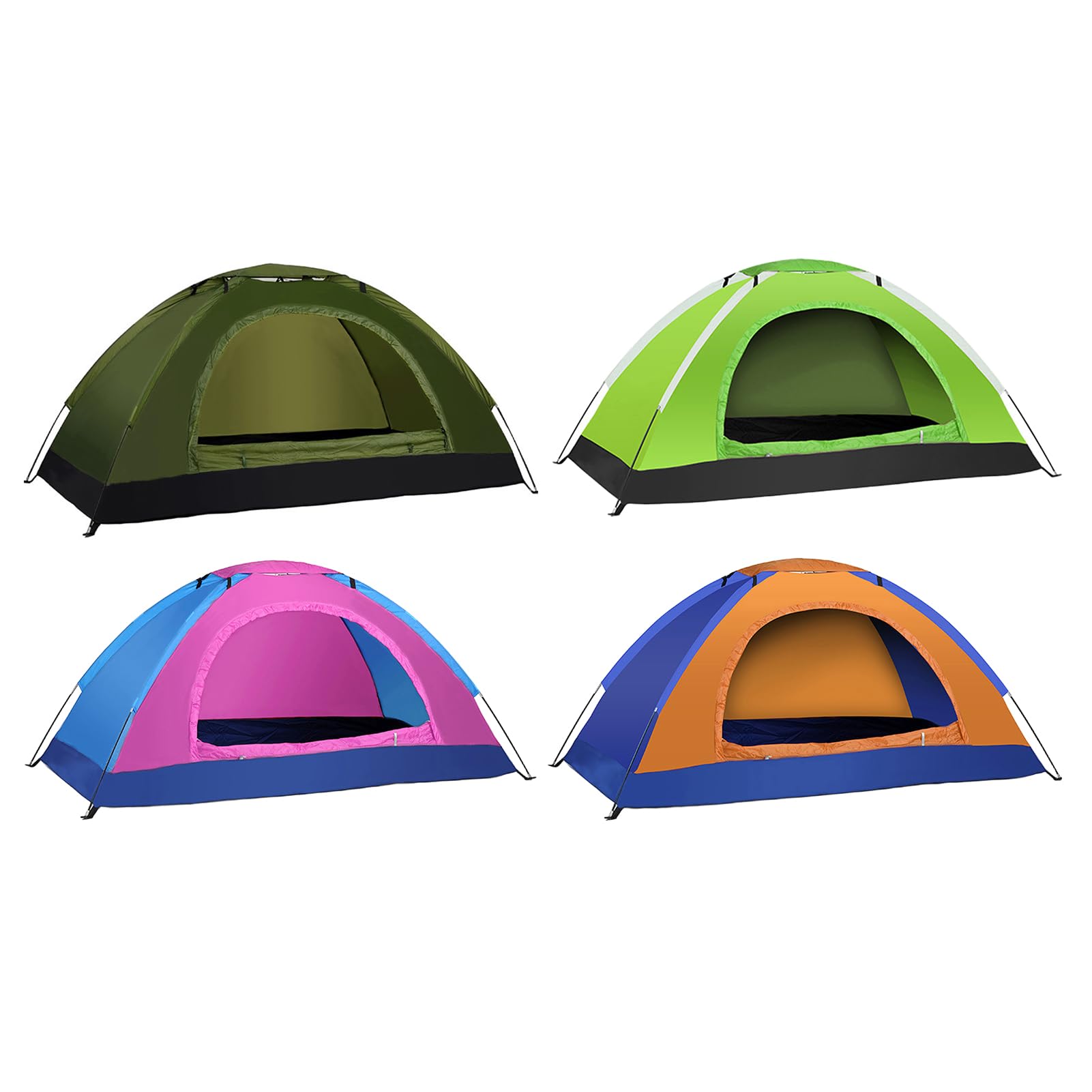 Tenda da campeggio ultraleggera, tessuto Oxford 210D, impermeabile, con borsa per il trasporto, impermeabile e facile da installare per viaggi e escursioni