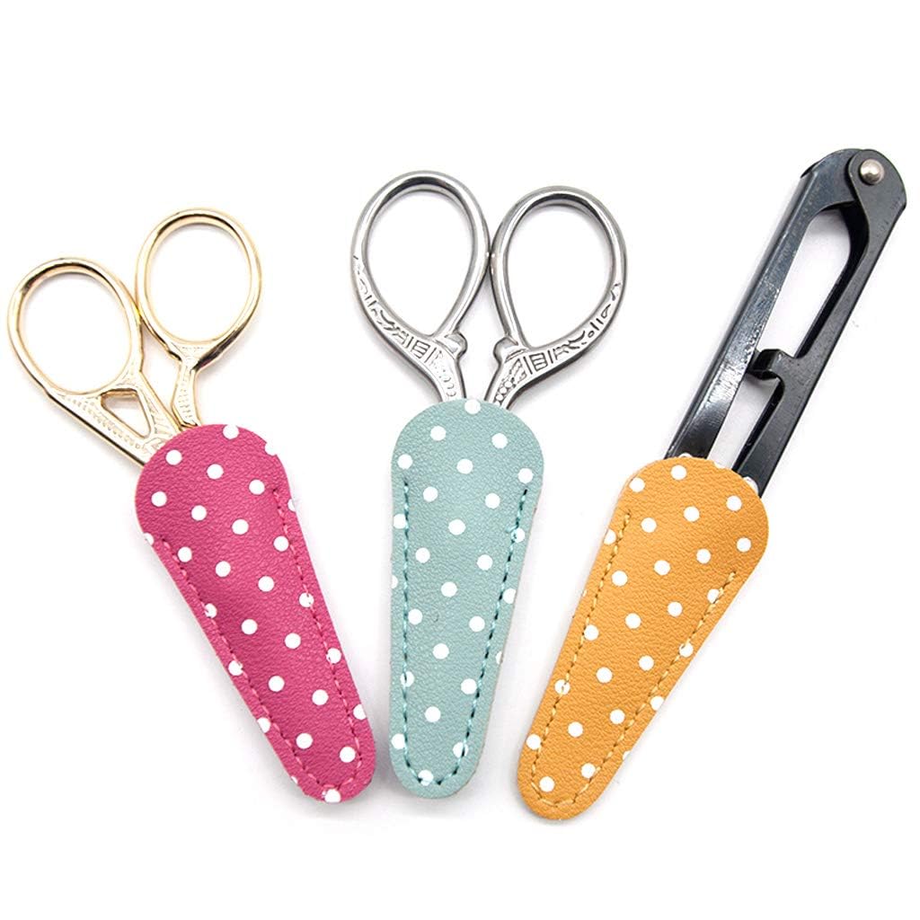 Aouzsta Scissors Protective Embroidery Scissors Sheath Sewing Scissor Sheath Protective Storage Bag