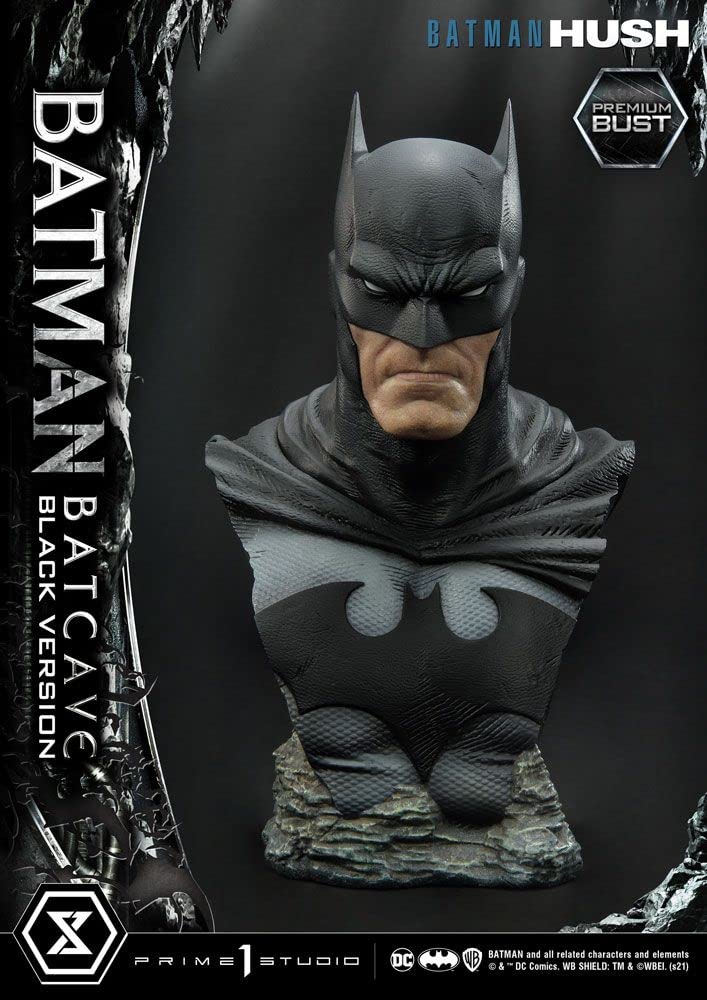 Prime 1 Studio Batman Hush Bust 1/3 Batman Batcave Black Version