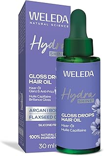 Weleda Hydra Shine Hair Oil with Argan Oil, For Hydration & Ultimate Hai...