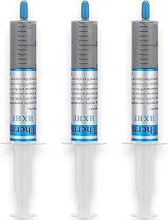 3 Pic Thermal Grease Paste Compound Silicone for CPUThermal Grease Paste Compound Silicone for CPU Heatsink Heat Sink, Model: YJ-G190 for All Cooling Devices, CPU, Heatsink Heat Sink 30g -Grey (3)