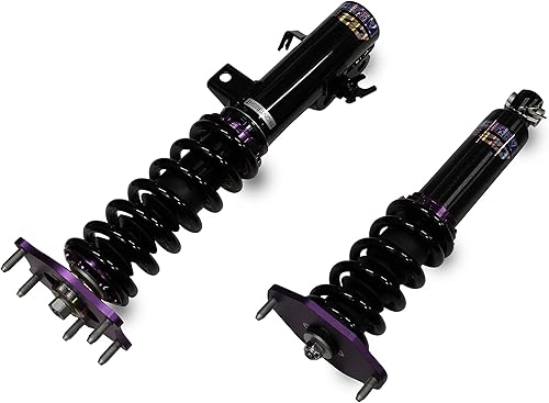Miniatura 260 de D2 Racing RS Coilovers 36 MANERAS ajustables para 1993-2002 Nissan Marzo