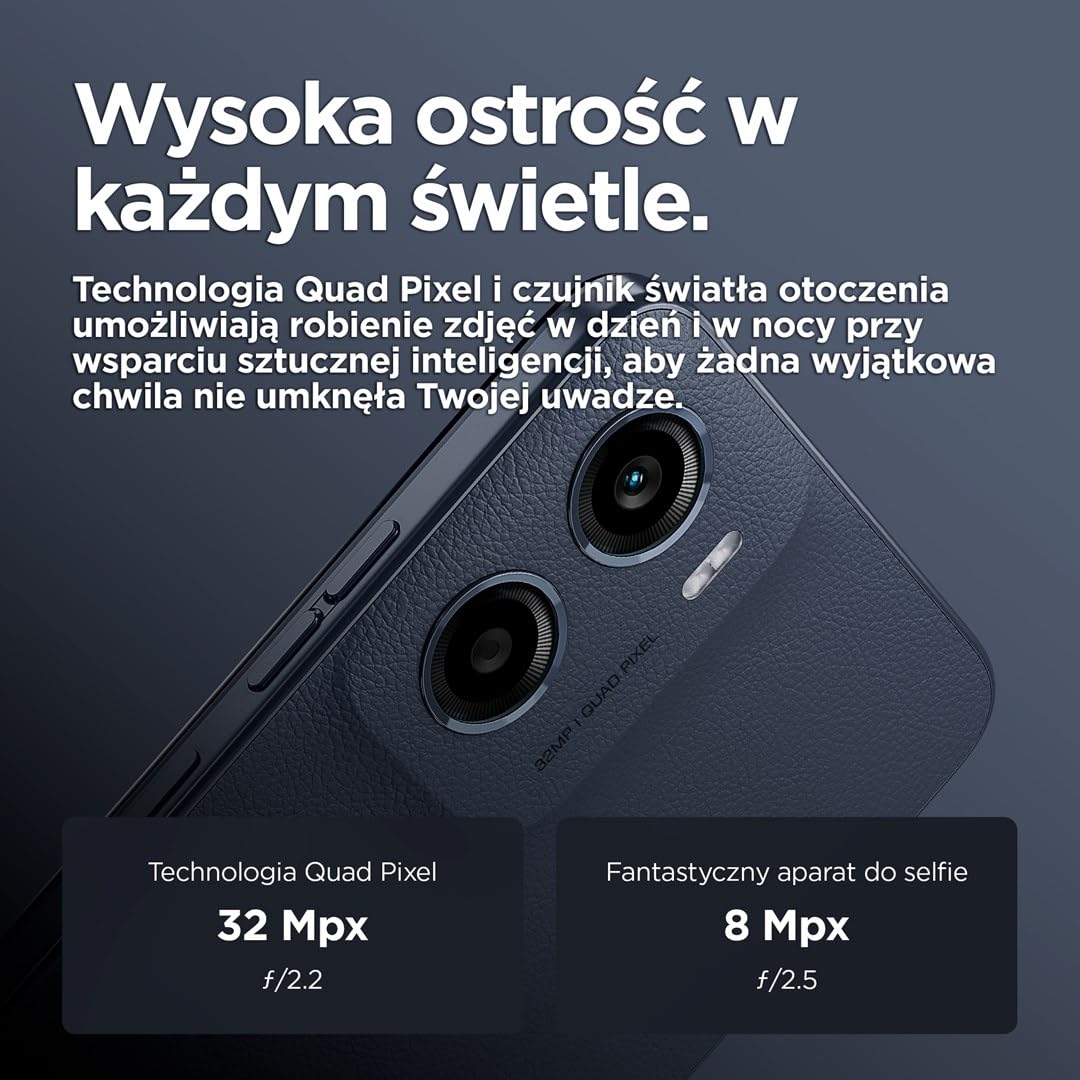 Smartphone Motorola Moto E15 6,67 Double SIM 64 Go Bleu denim