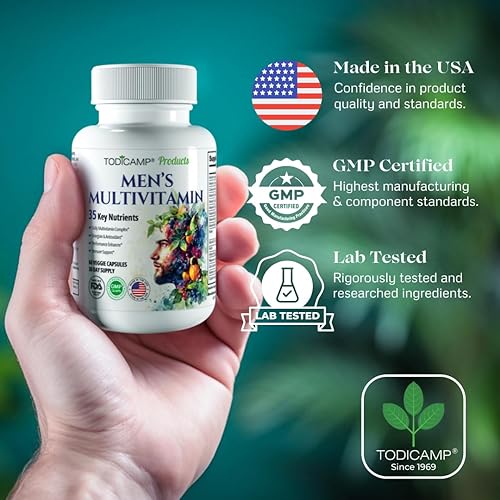 Miniatura 7 de Complejo multivitamínico y mineral para hombres con extractos a base de plantas – Multivitamínico para hombres mejora la salud general, antioxidante