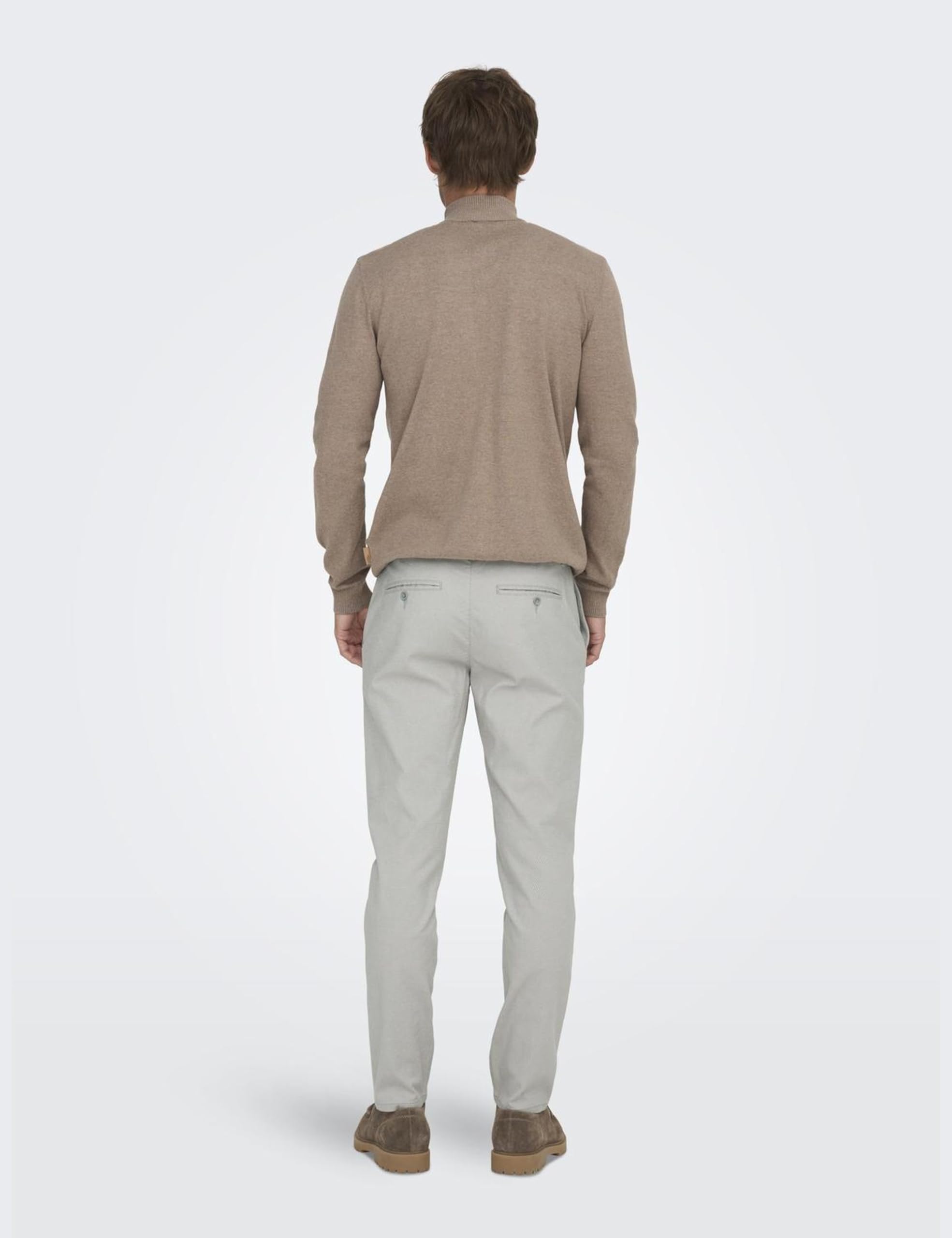 Only & Sons Herren Onsmark Pete Slim Dobby 0058 Pant Noos Hose – Bild 4