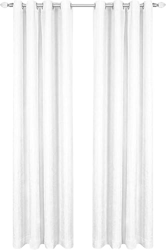 Miniatura 8 de Achim Home Furnishings cortinas blackout con arandelas Berenjena,Plata,Borgoña,Bronceado,Blanco,https://www.amazon.com/dp/undefined