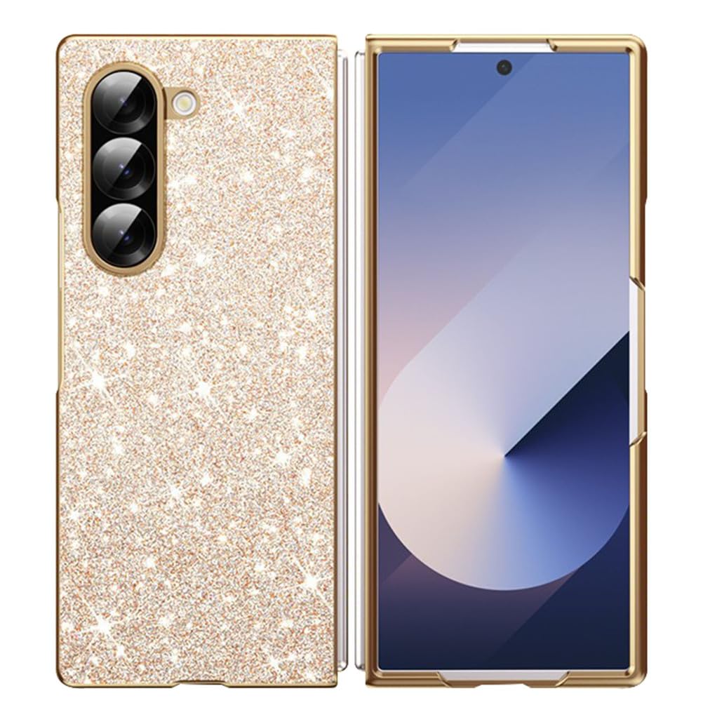 Housse Samsung Galaxy Z Fold 7 Antichoc Léger et Pailleté Mignon