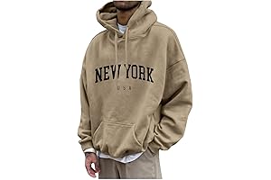 Men's New York City Graphic Print Hoodie: A Fashion Staple for the Urban Explorer
