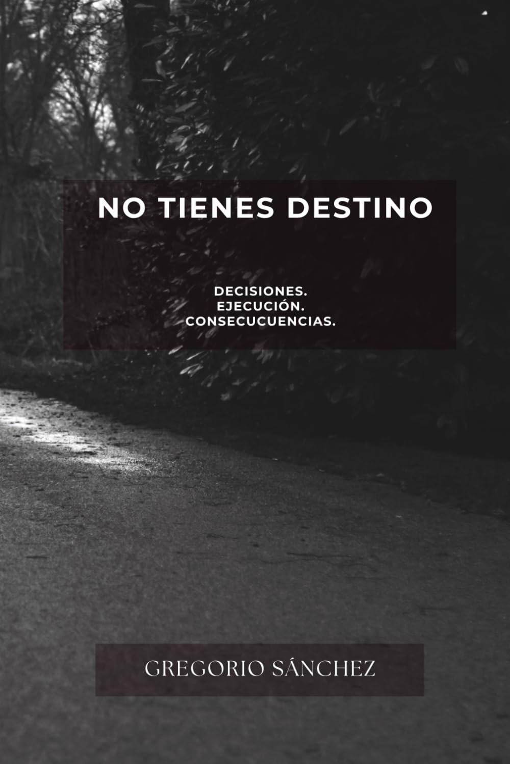 NO TIENES DESTINO: DECISIONES. EJECUCIÓN Y CONSECUENCIAS