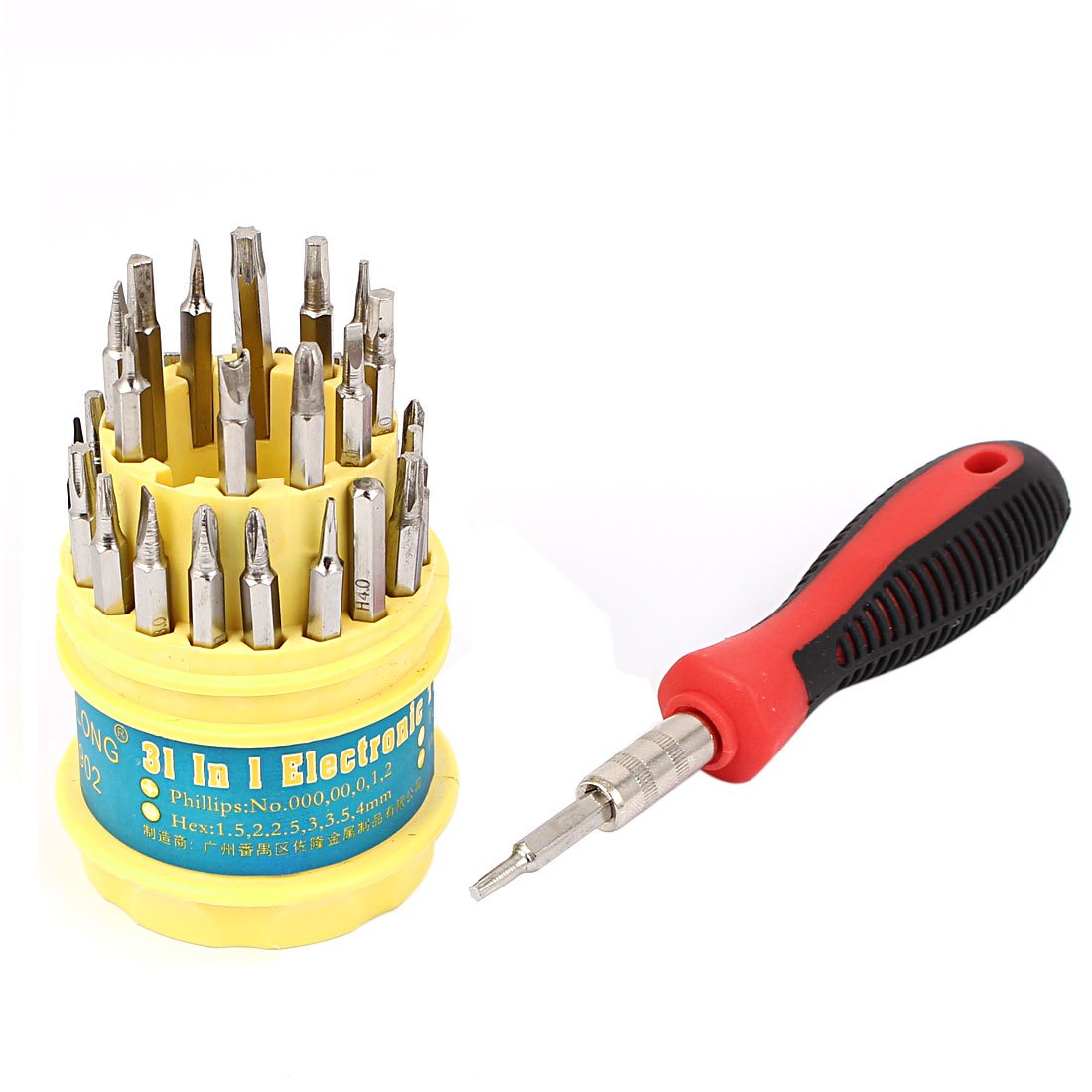 Aexit m-o-b-i-l-e ( Parts) p-h-o-n-e Repair Kit Tools Nonslip Handle Magnetic Screwdriver Set 31 (38ry623qf479) in 1