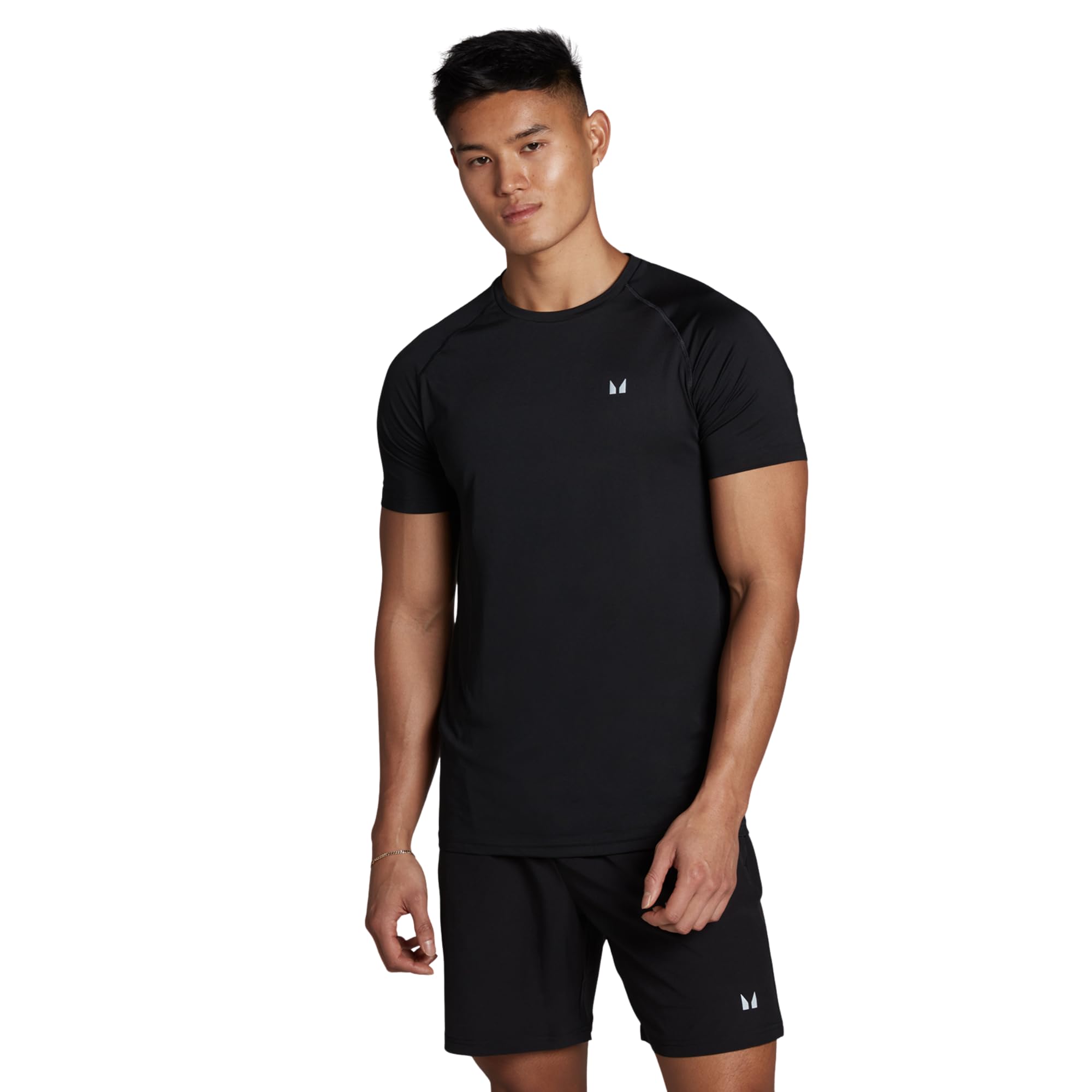 MP Men's Training Short Sleeve T-Shirt - Black - XXXL