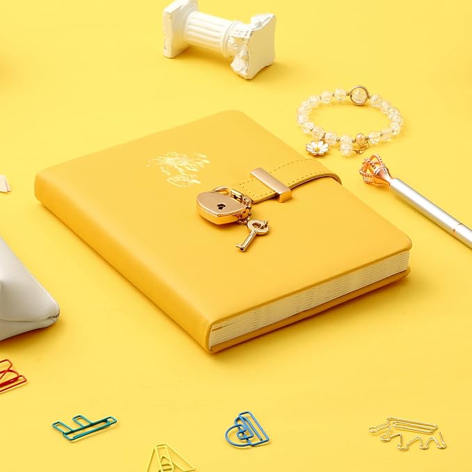 Diario personal con candado para niñas miniatura 7