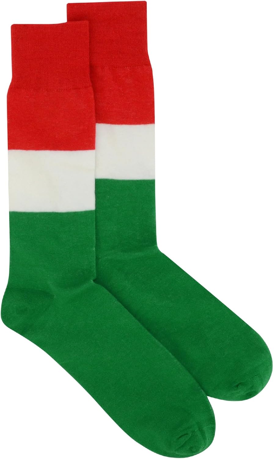 1 Pair of Biagio Men's ITALIAN Flag Italy Italiano Mens COTTON Dress SOCKS