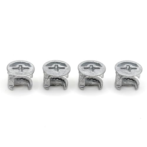 Miniatura 3 de ReplacementScrews Cerraduras de leva excéntricas compatibles con IKEA 103114 (Kullen, Alex, MICKE) Funda con brida - 0.472 in x 0.394 in - Aleación