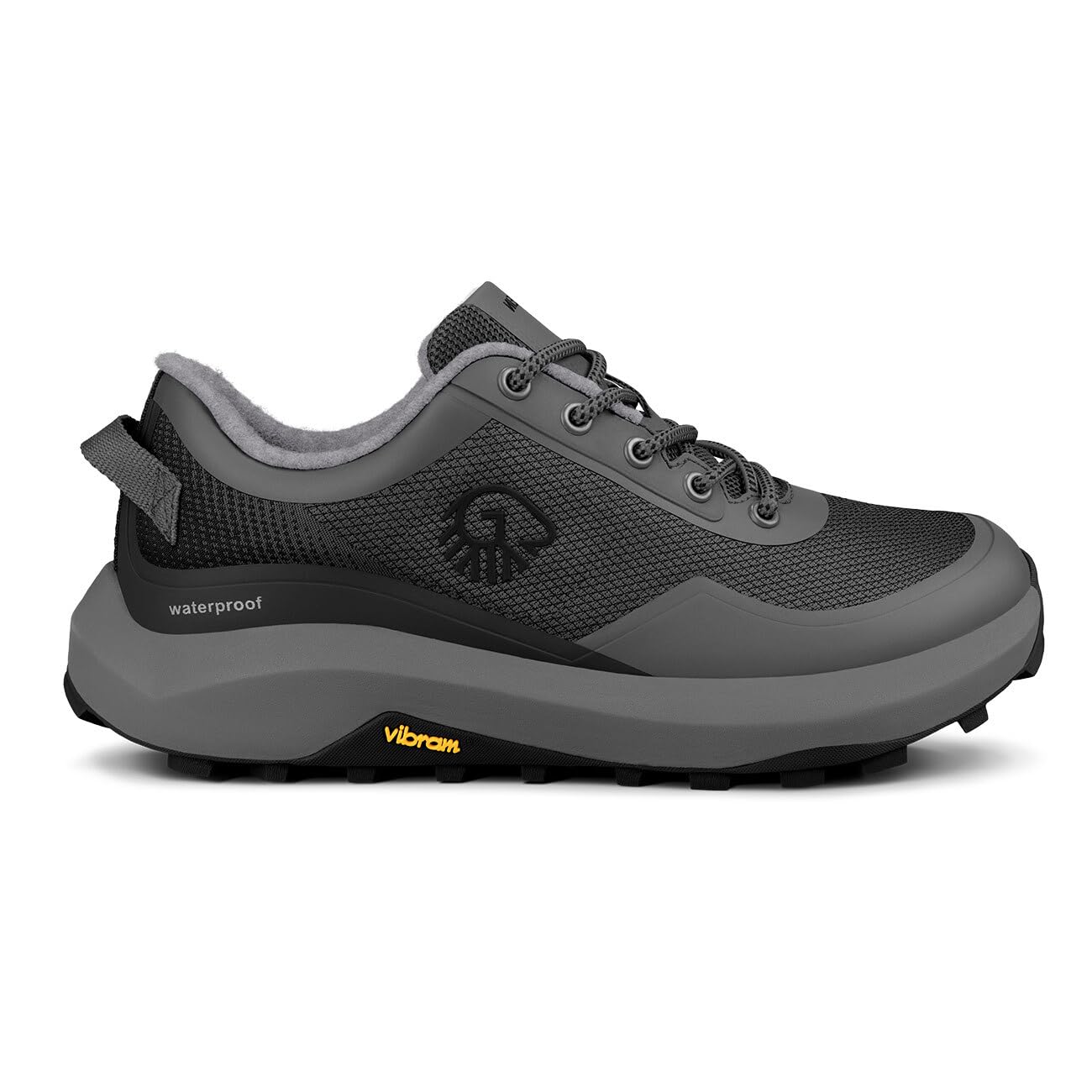 GIESSWEIN Wool Trail X Men - Wasserdichter Trailschuh mit Megagrip-Sohle | Dämpfende EVA-Mittelsohle, Wechselfußbett & atmungsaktive Merinowolle – sicherer Halt für Herren auf Trail & nassen Wegen