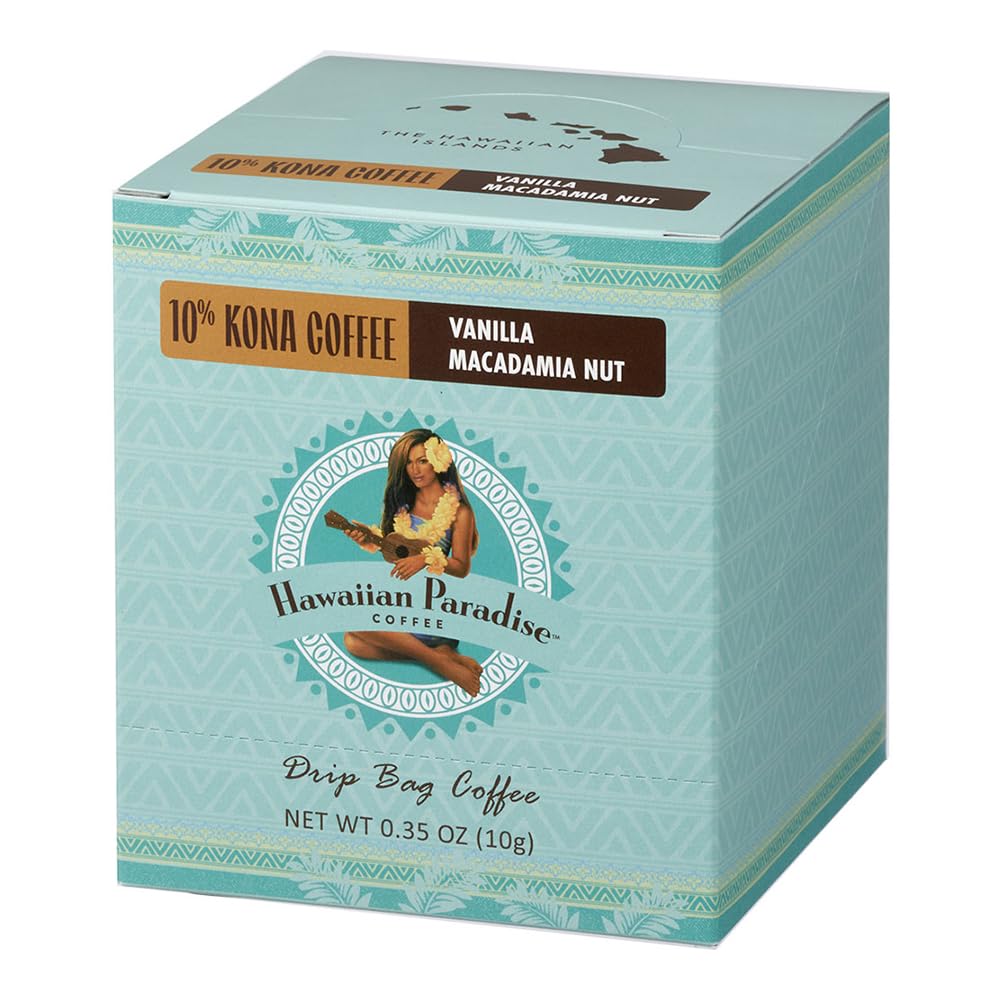 Amazon.co.jp: ハワイアンパラダイスコーヒー 10%コナ バニラ