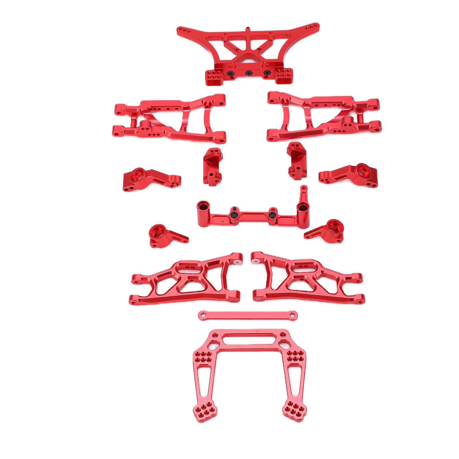 Zestaw Przedniego Tylnego Zawieszenia RC RC Zestaw Części Akcesoriów RC ze Stopu Aluminium do Samochodu SLASH 2WD 1 10 RC