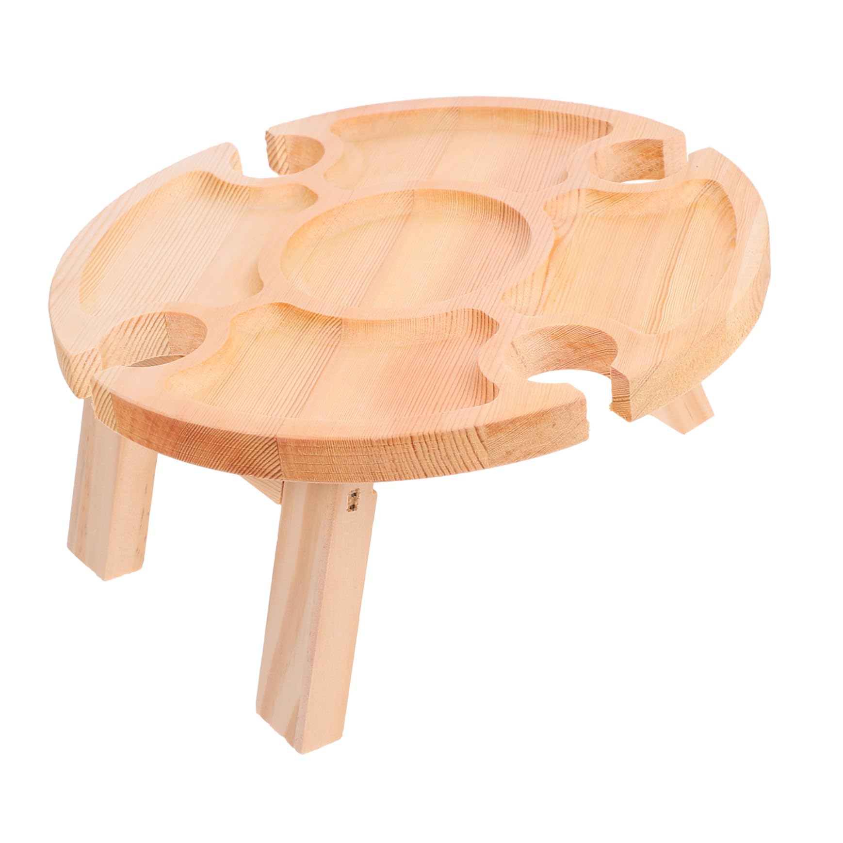 Table pliante de pique-nique et vin support de boisson portable pour jardin