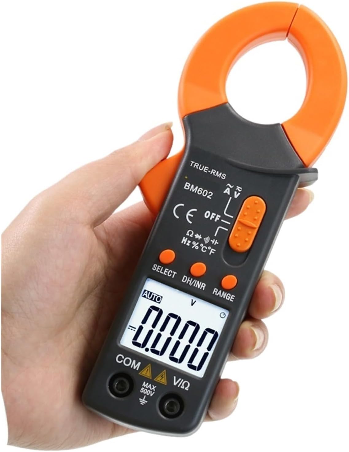 1PCS BM603 AC/DC Anti-Burn 602 Electrician clamp Meter, clamp multimeter(BM601)
