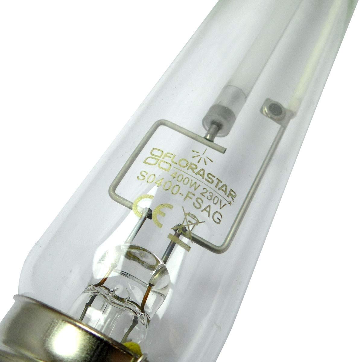 Ampoule HPS 400W Double Spectre 2050K Culot E40 Croissance et Floraison Végétaux