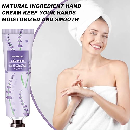 Miniatura 5 de Paquete de 10 crema de manos para manos secas agrietadas fragancia de plantas naturales mini loción de manos crema hidratante para el cuidado de las