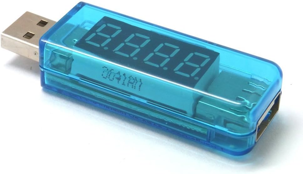 USB Charger Doctor -in-line Voltage and Current Meter Detector Cable Tester Charger Troubleshooting Tool and Gadget