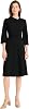 Maggy London Womens Twist Neck Dress with Flared Sleeves